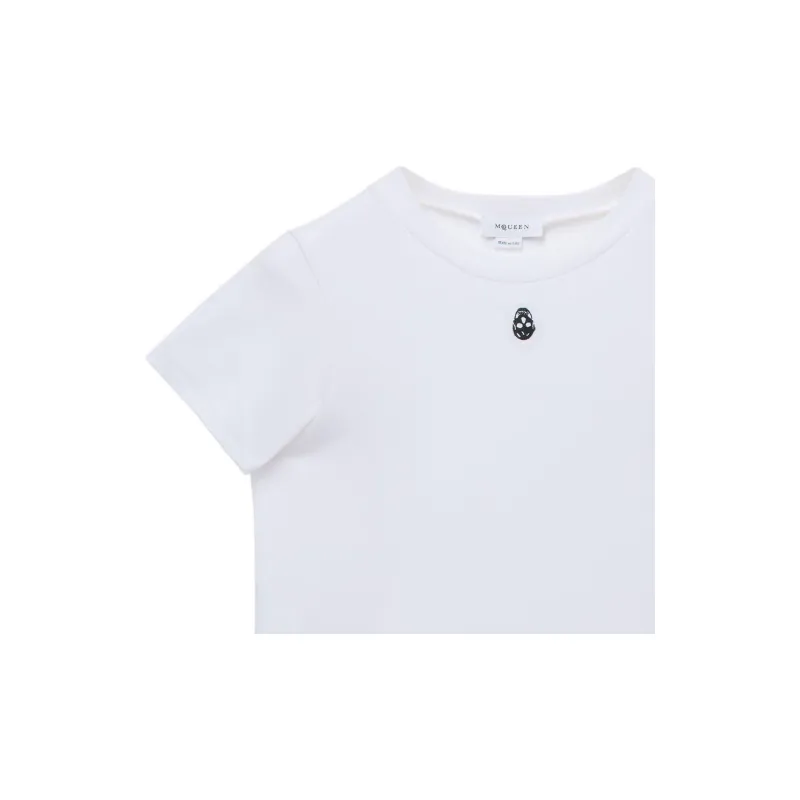 Alexander McQueen Embroidered Skull T Shirt-4