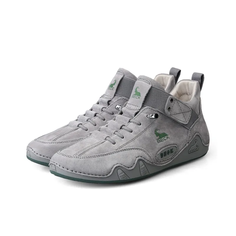 BECK Ankle Boots Unisex Sand/Gray-8