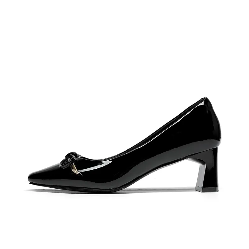 GOLDLION Chunky Heel High Heels Women's-0
