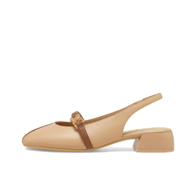 BASTO Block Heel High Heels 3.5cm Women's-5