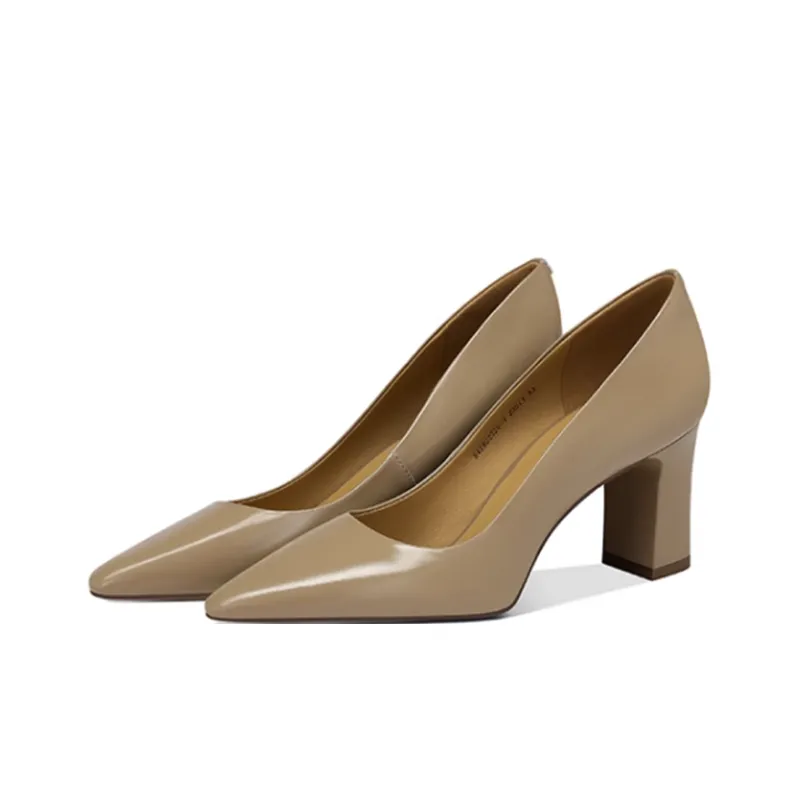 JESSICA SOPHIA Chunky Heel High Heels 6.5cm Women's-1
