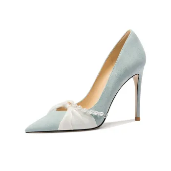 Lily Wei Lily Of The Valley Slim Heel High Heels 10cm Women's