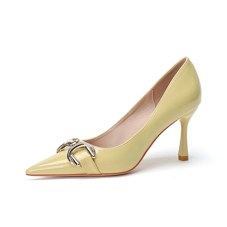 WEISHIBANGWEI Slim Heel High Heels Women's-16
