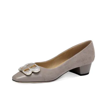 JESSICA SOPHIA Chunky Heel High Heels 3cm Women's