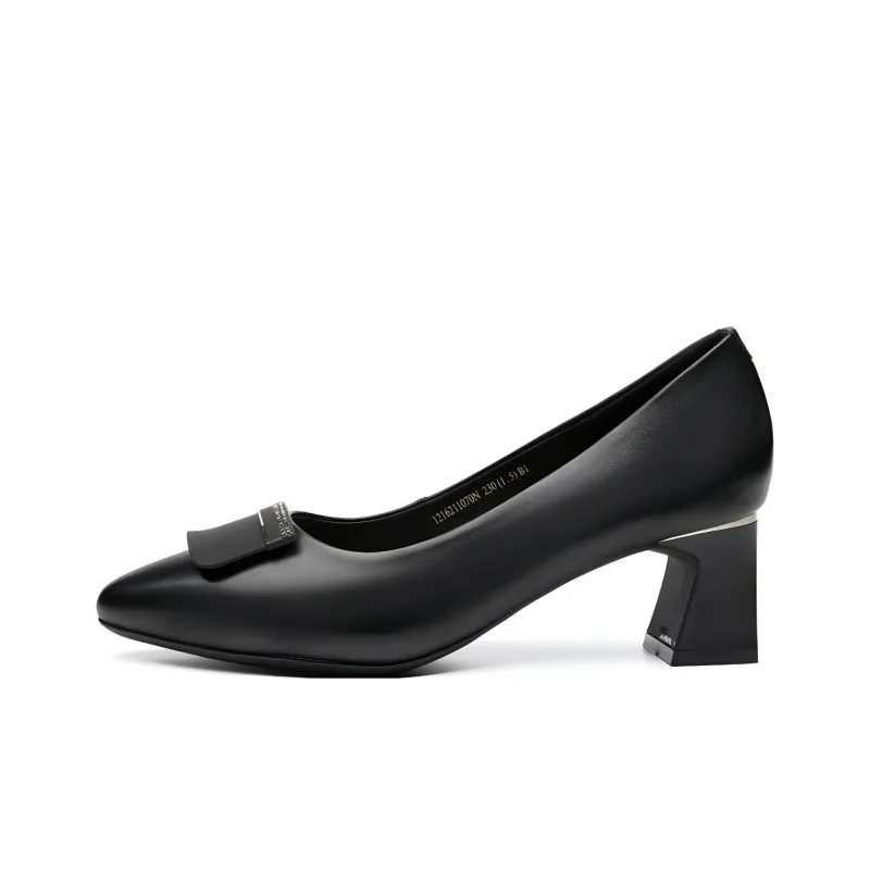 AOKANG Block Heel High Heels Women's-0
