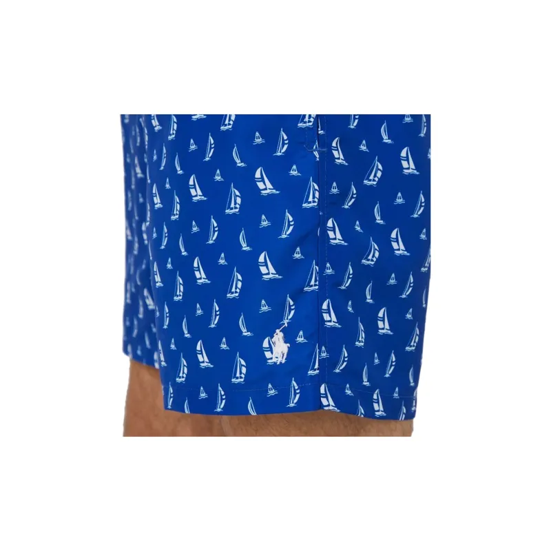 Polo Ralph Lauren Graphic Printed Drawstring Swim Shorts-4