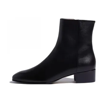 SCAROSSO Ambra Zipped Ankle Boots Women's