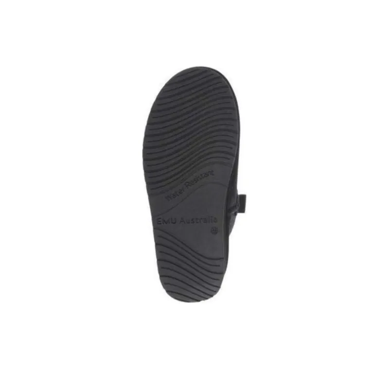 EMU Australia Short Snow Boots Women's Pitch Black-5