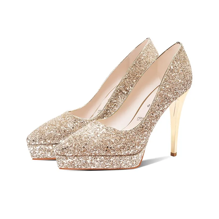 PJJUU Slim Heel High Heels 12cm Women's-2