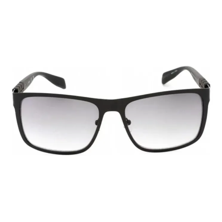 GUESS Metal Square Sunglasses Men's Black-1