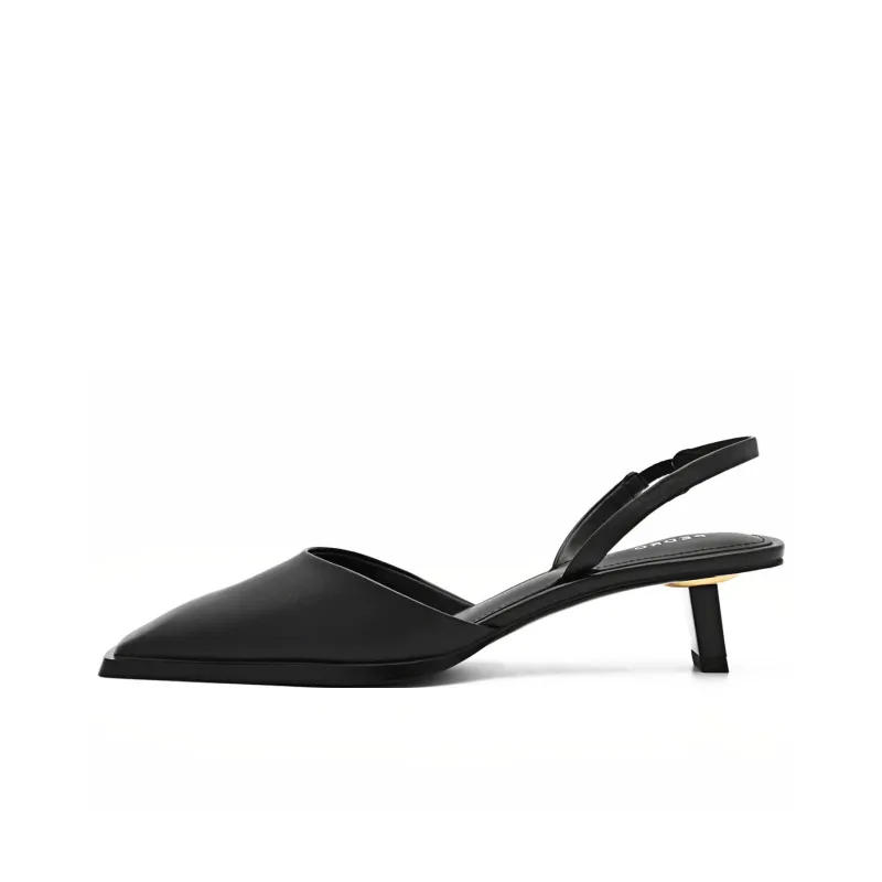 PEDRO High Heels Women's Black/Light Red/White/Yellow-9