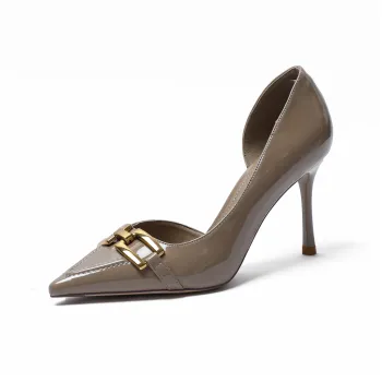 PINWEISHIDU Slim Heel High Heels 7cm Women's