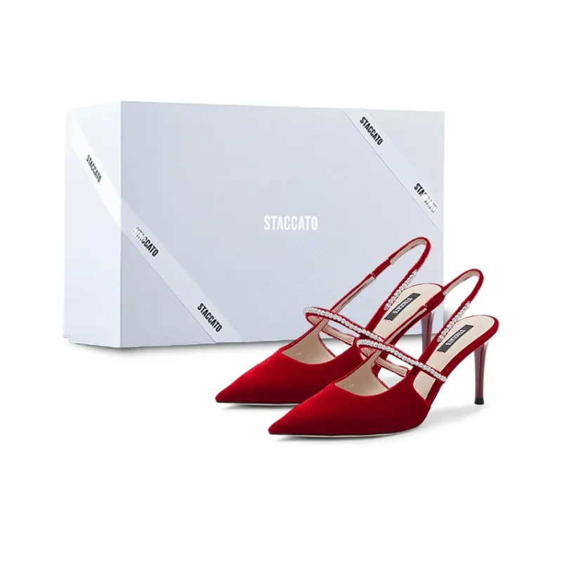 Staccato Rose Tango Wedding Shoes High Heels 8.5cm Women's-1