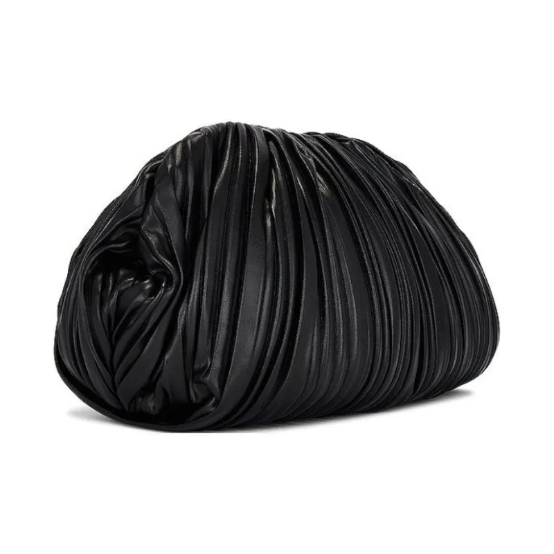 A.L.C. Artificial Leather Clutch Bag Over The Shoulder Women's Black-2