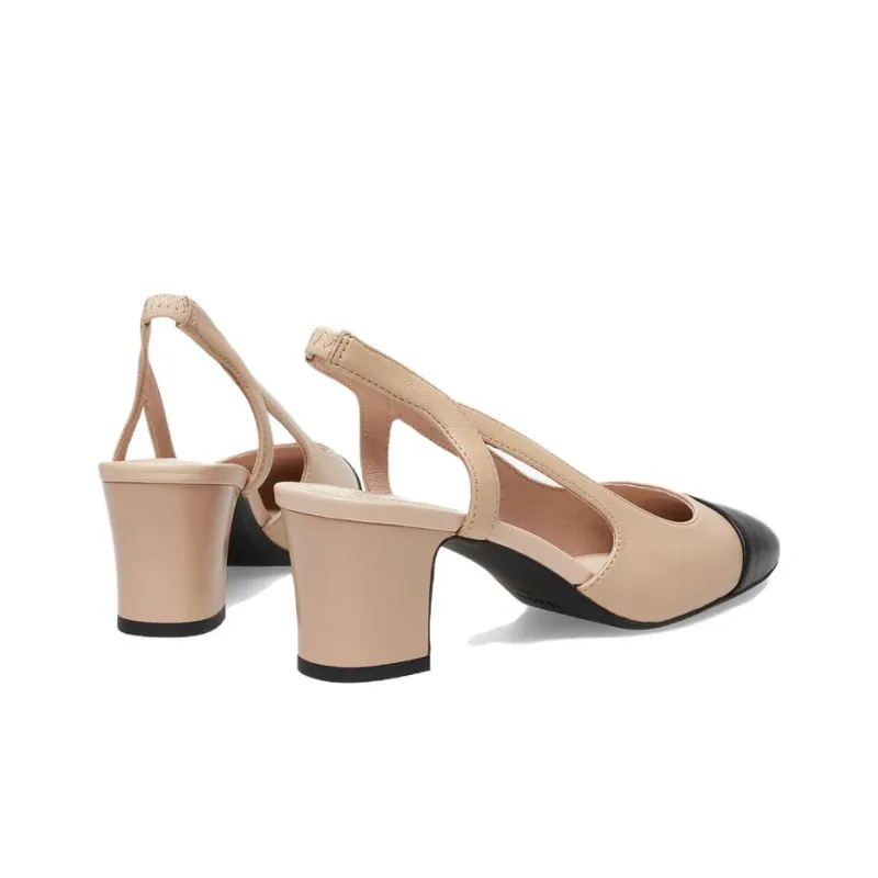BATA Chunky Heel High Heels 6.5cm Women's-7