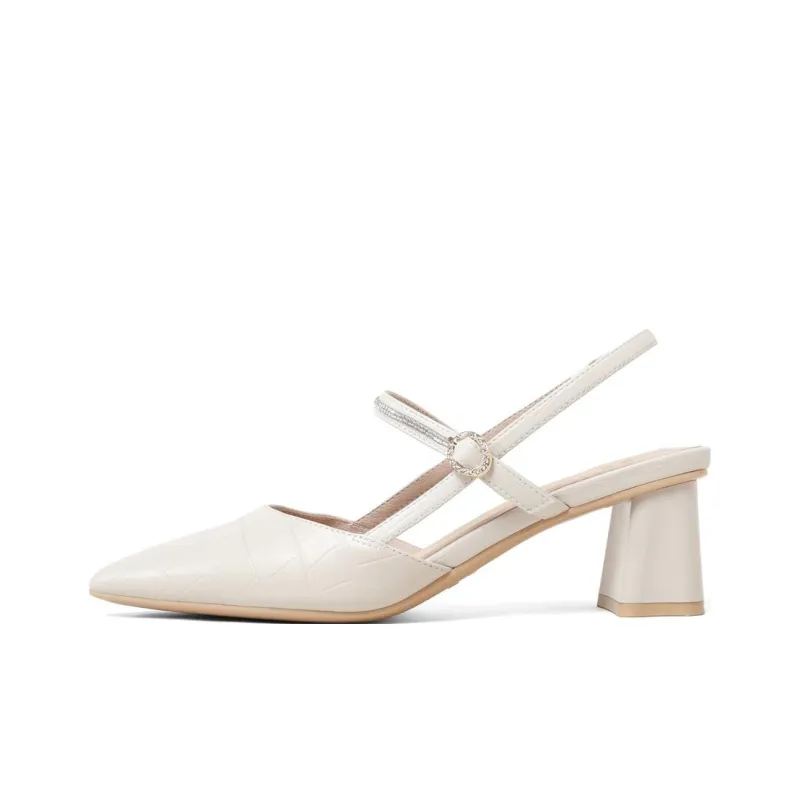 Senda Chunky Heel High Heels 5cm Women's-0
