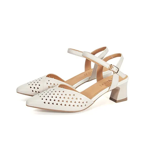 LESELE Chunky Heel High Heels 5.5cm Women's-2