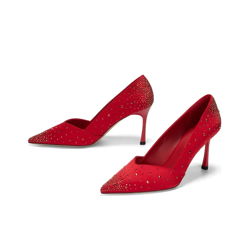 FOR YOU FOREVER Slim Heel High Heels 7.5cm Women's-6