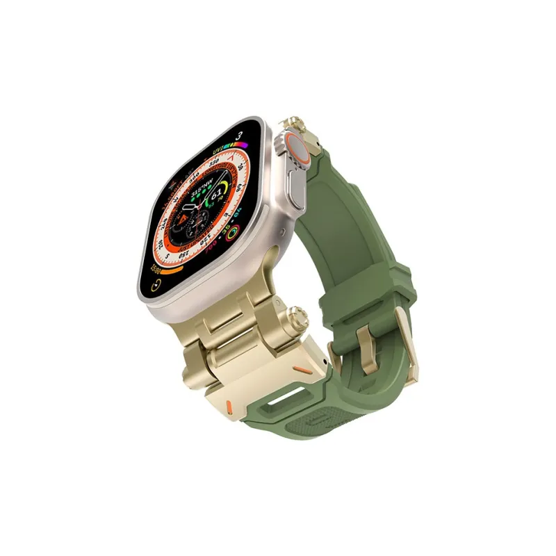ZHENGGUANG Watch Band Apple Compatibility 41mm Silicone Material-24