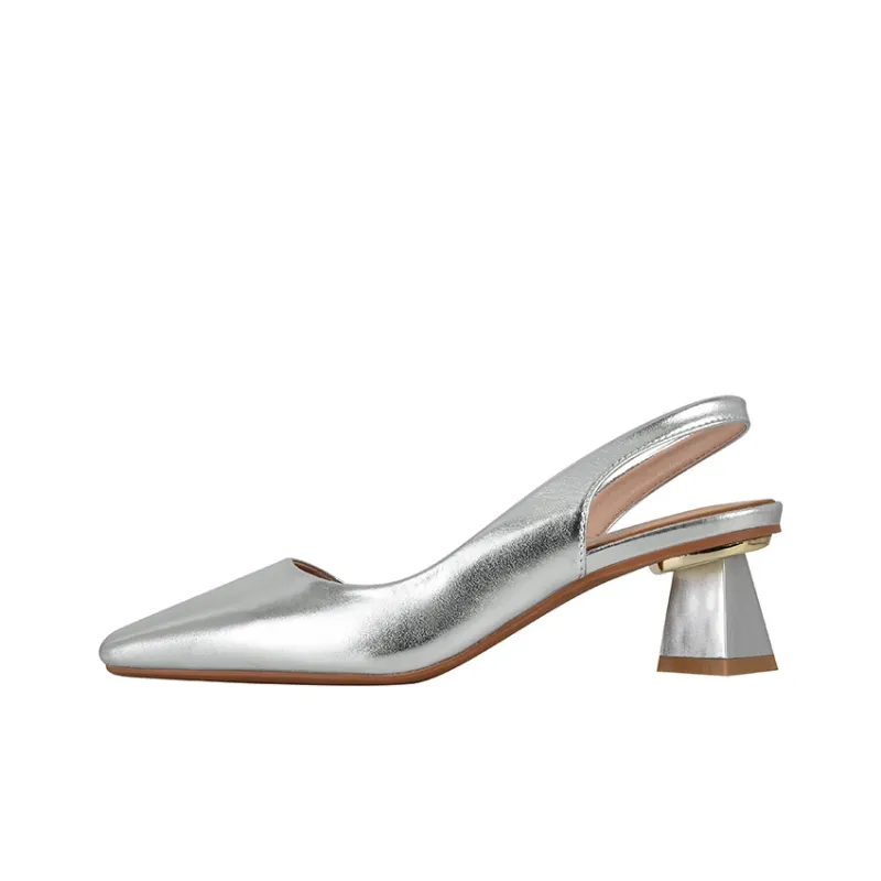 Beijiani Chunky Heel High Heels 3cm Women's-17
