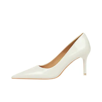 BIGTREE High Heels Women's Black/Red/White/Nude