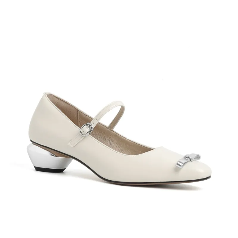 Naiyee Chunky Heel High Heels 4cm Women's-8