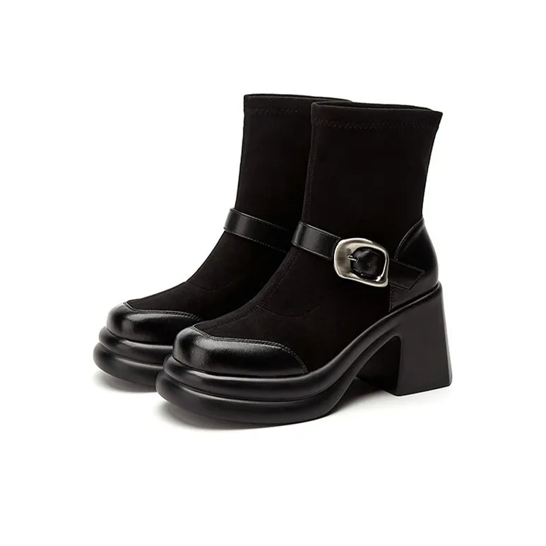 DAPHNE Ankle Boots Women's Black-2