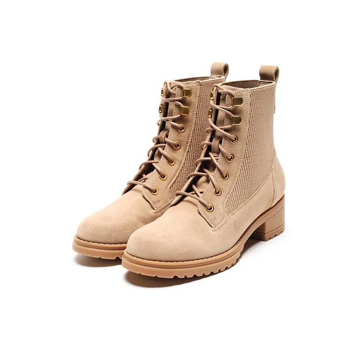 COLE HAAN Short Martin Boot Women's Camel-1
