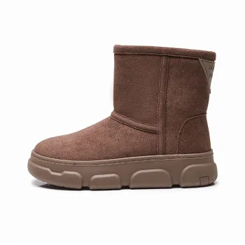 Bull charm Snow Boots Women's Coffee/Camel
