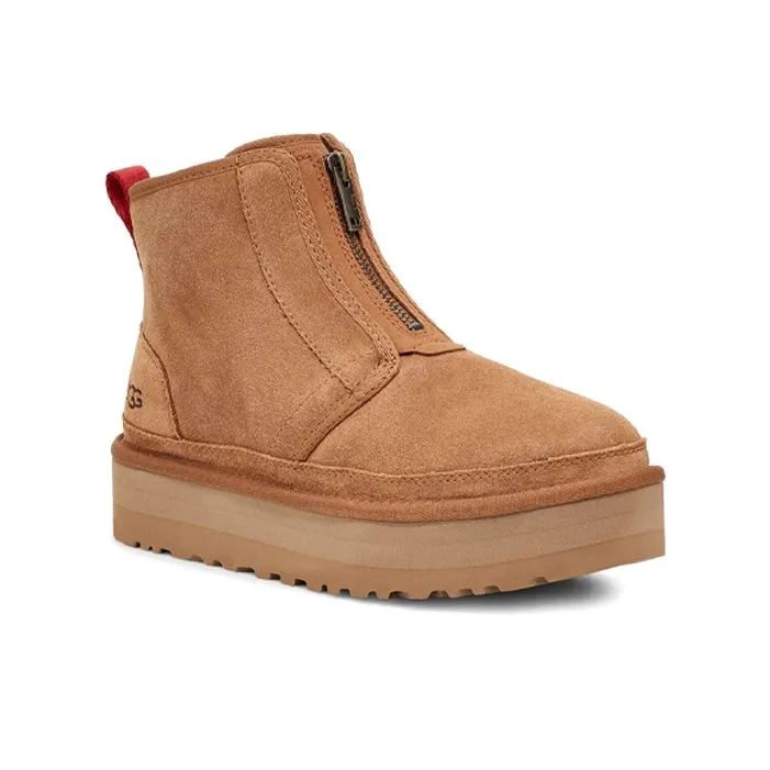UGG Neumel Platform Zip 'Chestnut' Women's-2