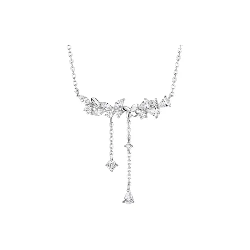 KADER 925 Sterling Silver Necklaces Women's Silver