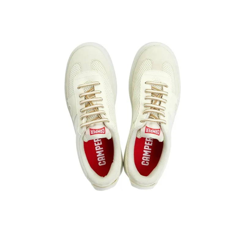 CAMPER Runner K21 Abrasion Resistant Low Top Skateboard Shoes Women's Ivory-4