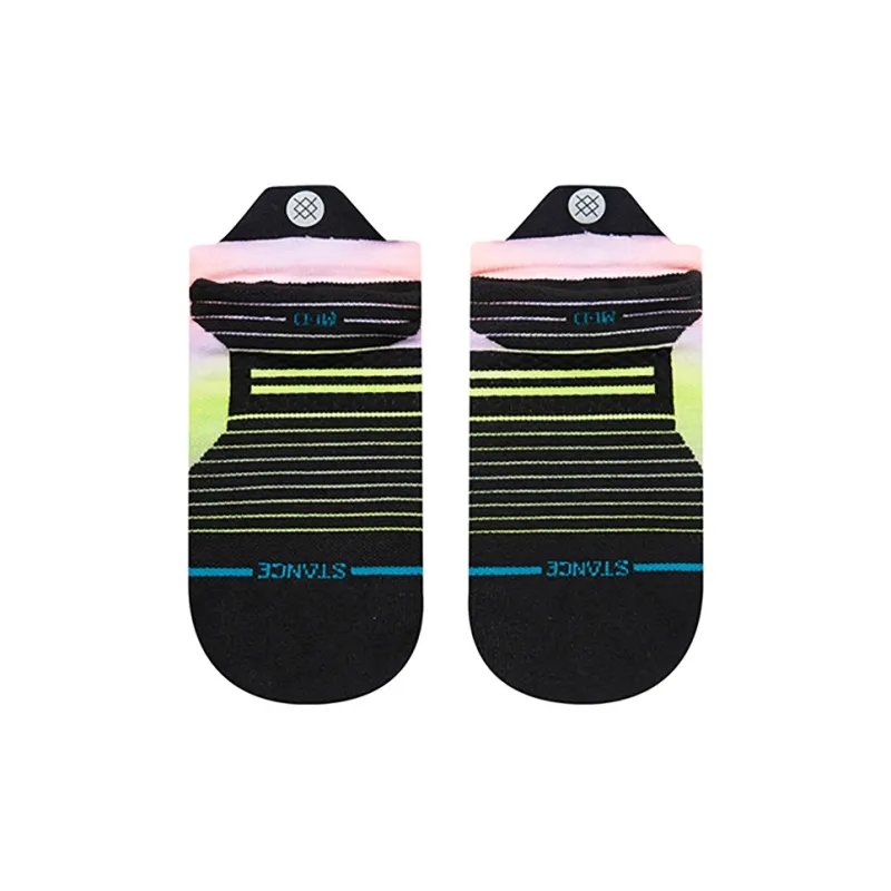 Stance Mid Calf Socks Women's Light And Dark Stripes-2