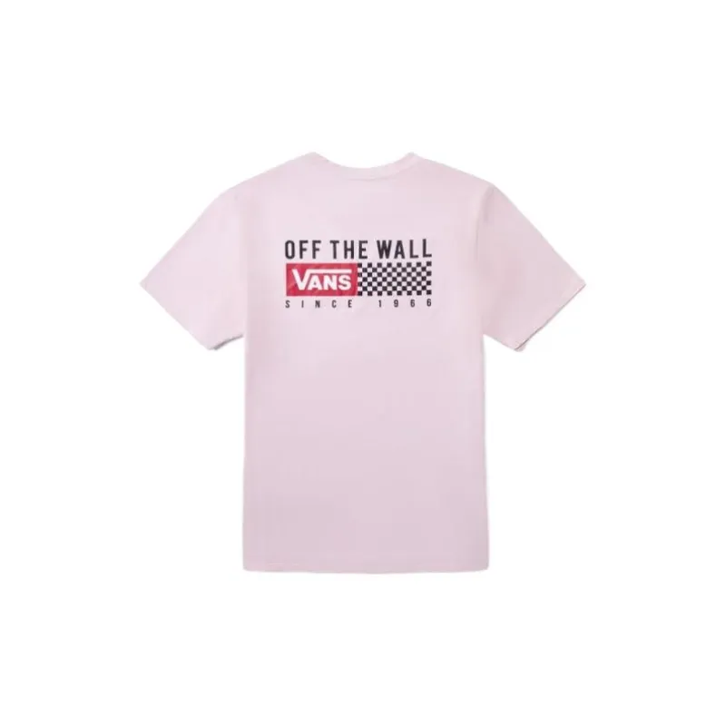 Vans OFF THE WALLTEE SS Regular T-Shirt Women's Pink-1