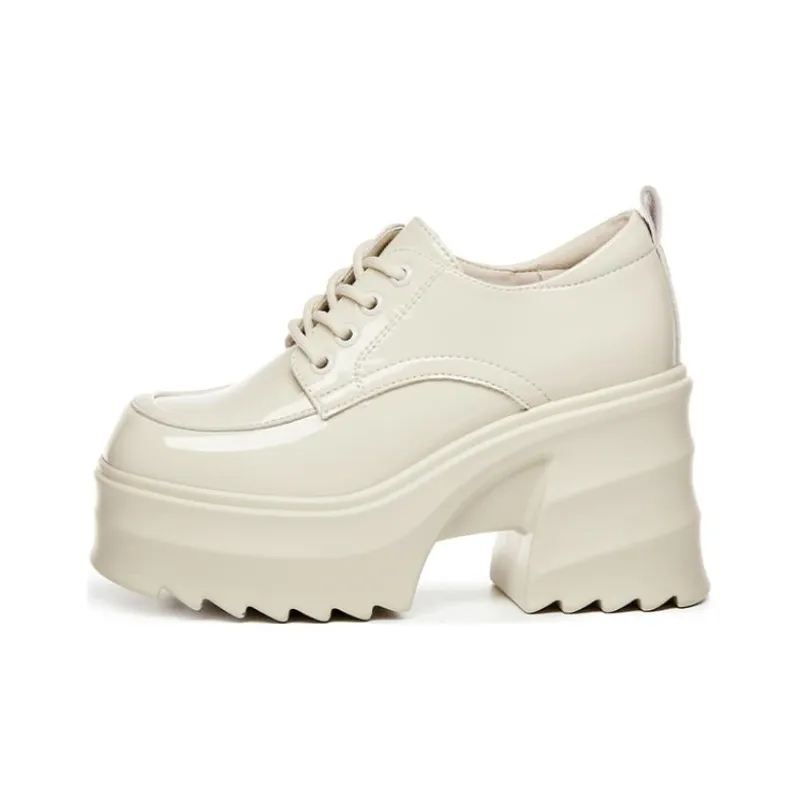 DAPHNE Chunky Heel High Heels 9cm Women's-7
