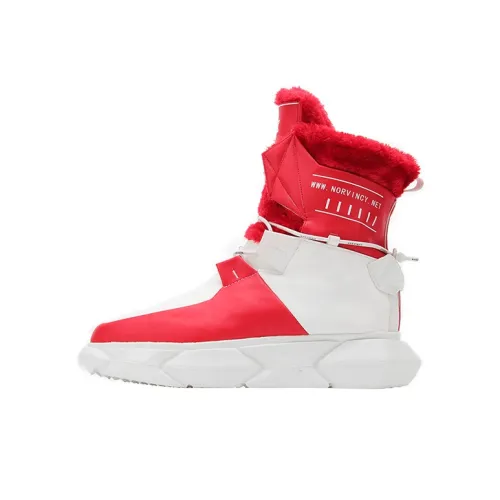 NORVINCY Snow Boots Unisex Red
