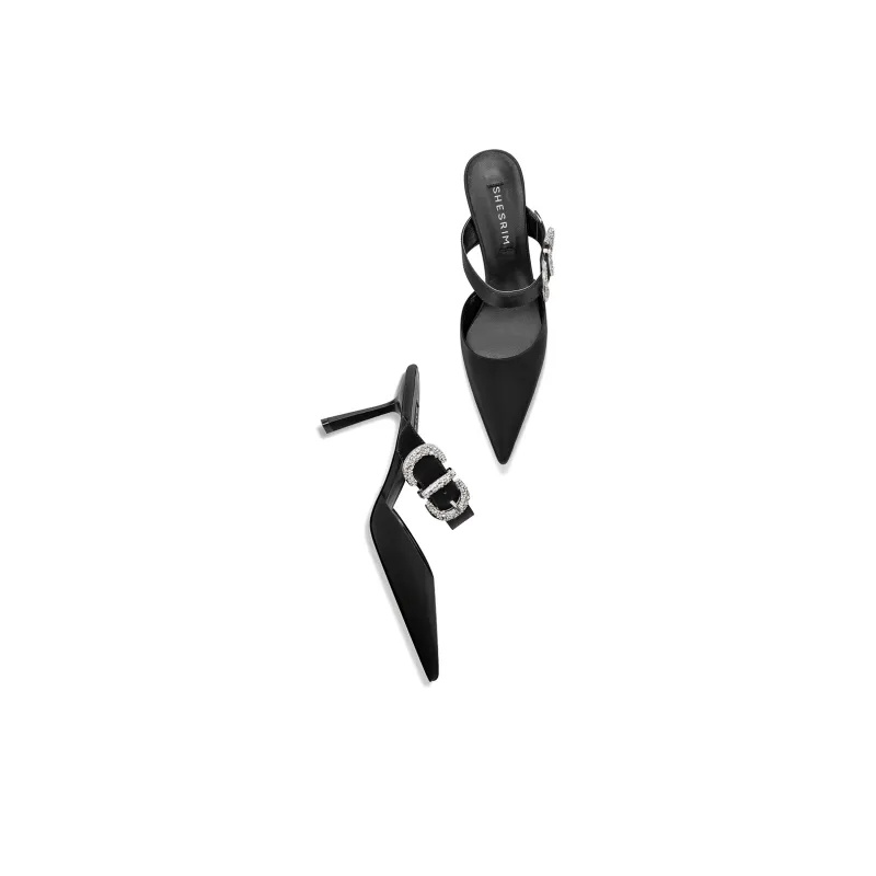 Shesrim High Heels Women's Gray/Black-3