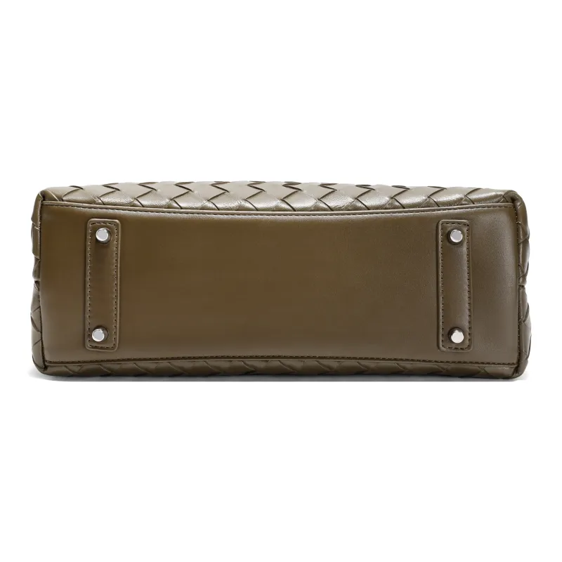 BELLE Synthetic Leather Shoulder Bag, Crossbody Bag, Handbag Medium Size Women's Multicolor-5