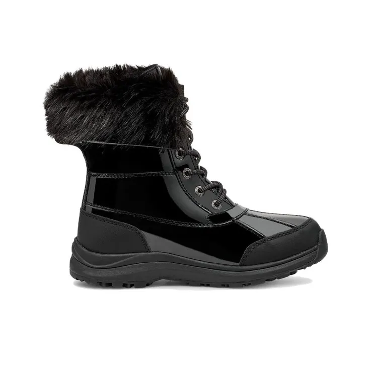 UGG Adirondack Iii Patent Boot Black Women's-1