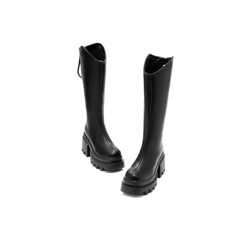 BAIJIHONG Knee high Boots 8cm Women's-4