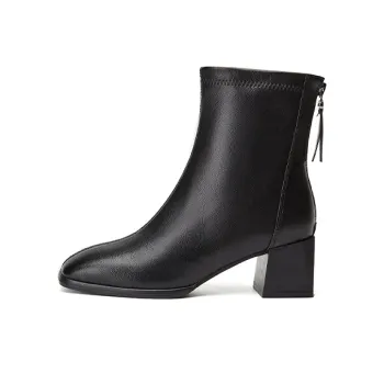 DAPHNE Ankle Boots Women's Black/Beige
