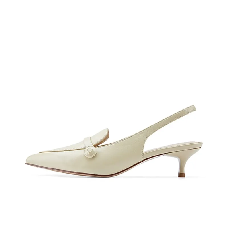 D FUSE SCANDINAVIA High Heels Women's Black/Ivory/Beige Yellow-8