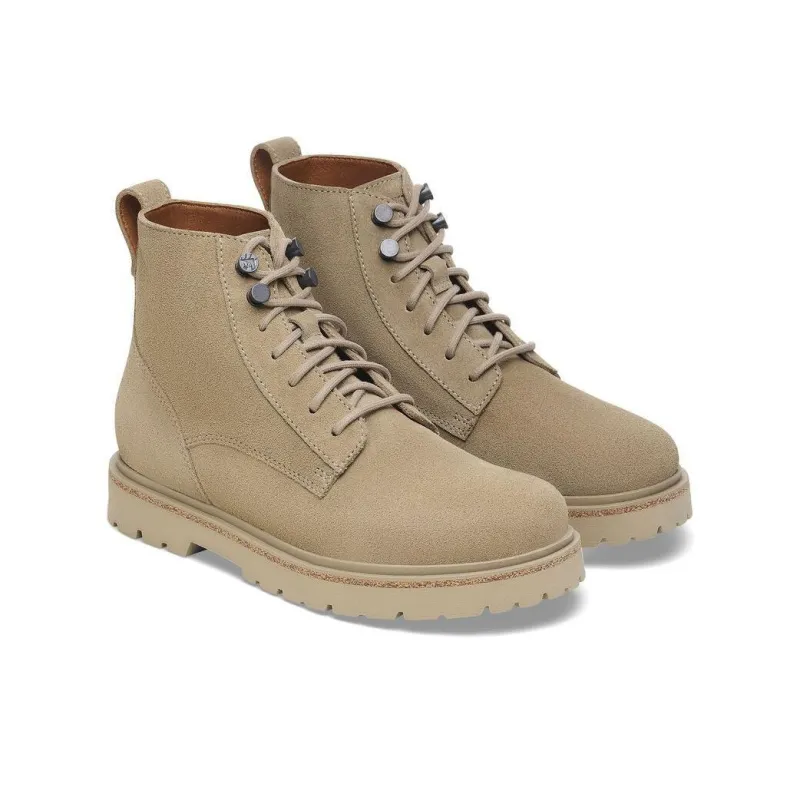 Birkenstock Highwood Series Short Martin Boot Men's Taupe Narrow-3