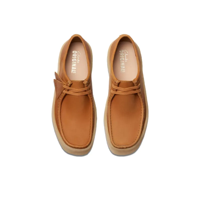Clarks Originals Wallabee Cup Mid Tan Women's-4