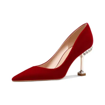 MEIAI Slim Heel High Heels Women's
