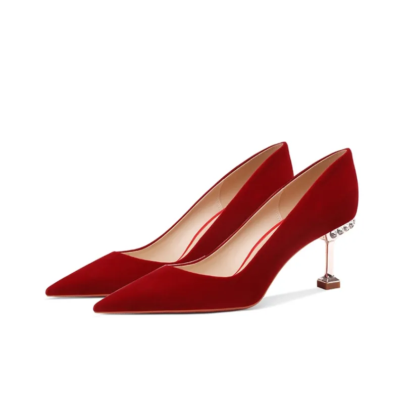 MEIAI Slim Heel High Heels Women's-6