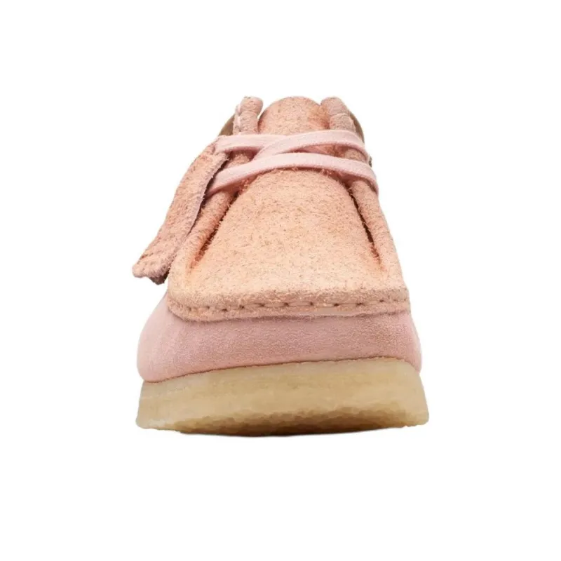 Clarks Originals WALLABEE Ankle Boots Men's Pink-3