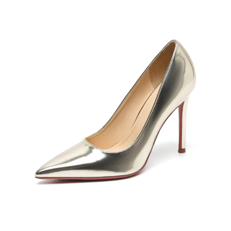 RoseDoris Slim Heel High Heels Women's-5