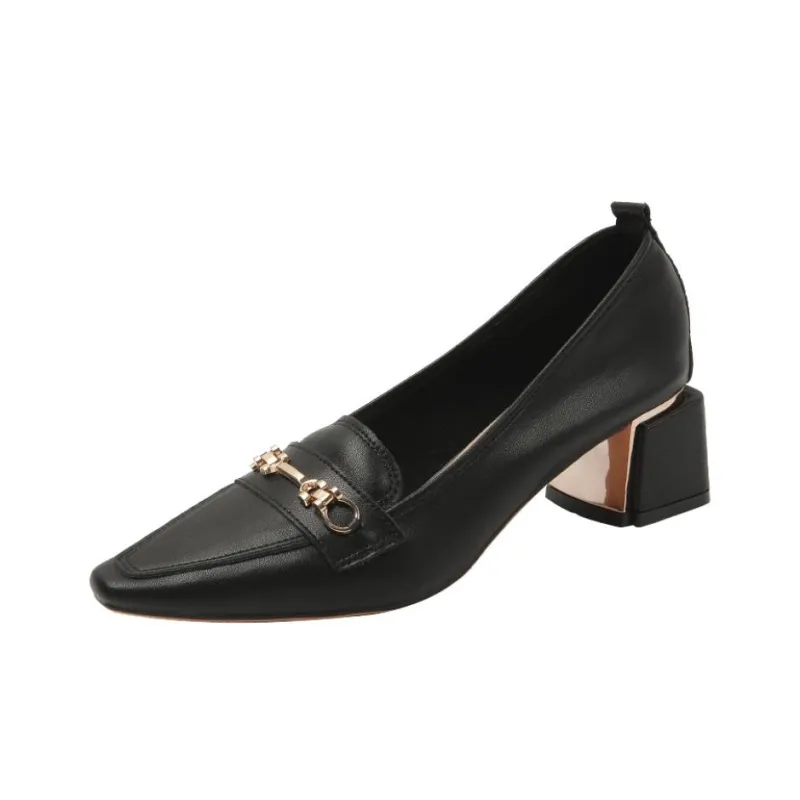 YAFEI XUANYU Chunky Heel High Heels 5cm Women's-0
