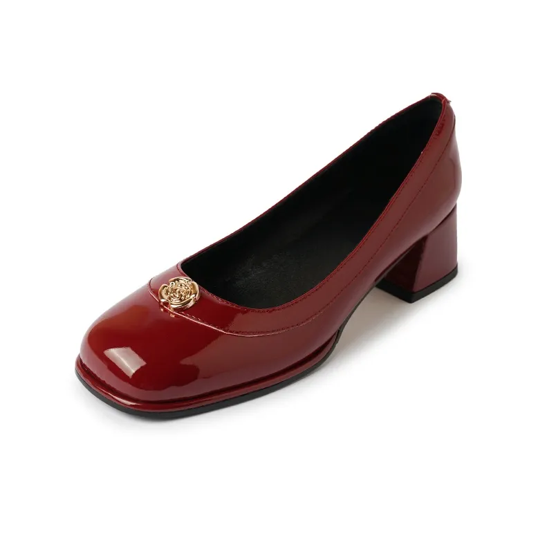 Naiyee Chunky Heel High Heels 4.5cm Women's-14